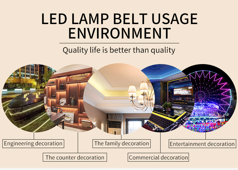 High-efficiency Single Color LED Strip Lights