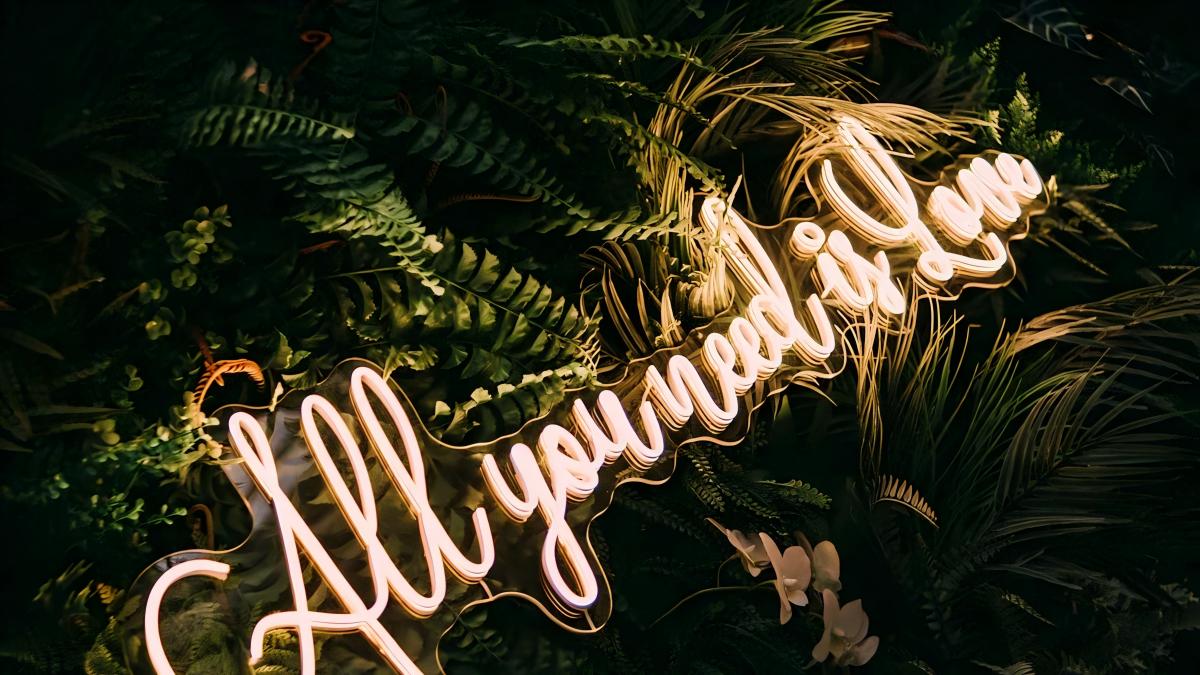 led neon strip lights outdoors