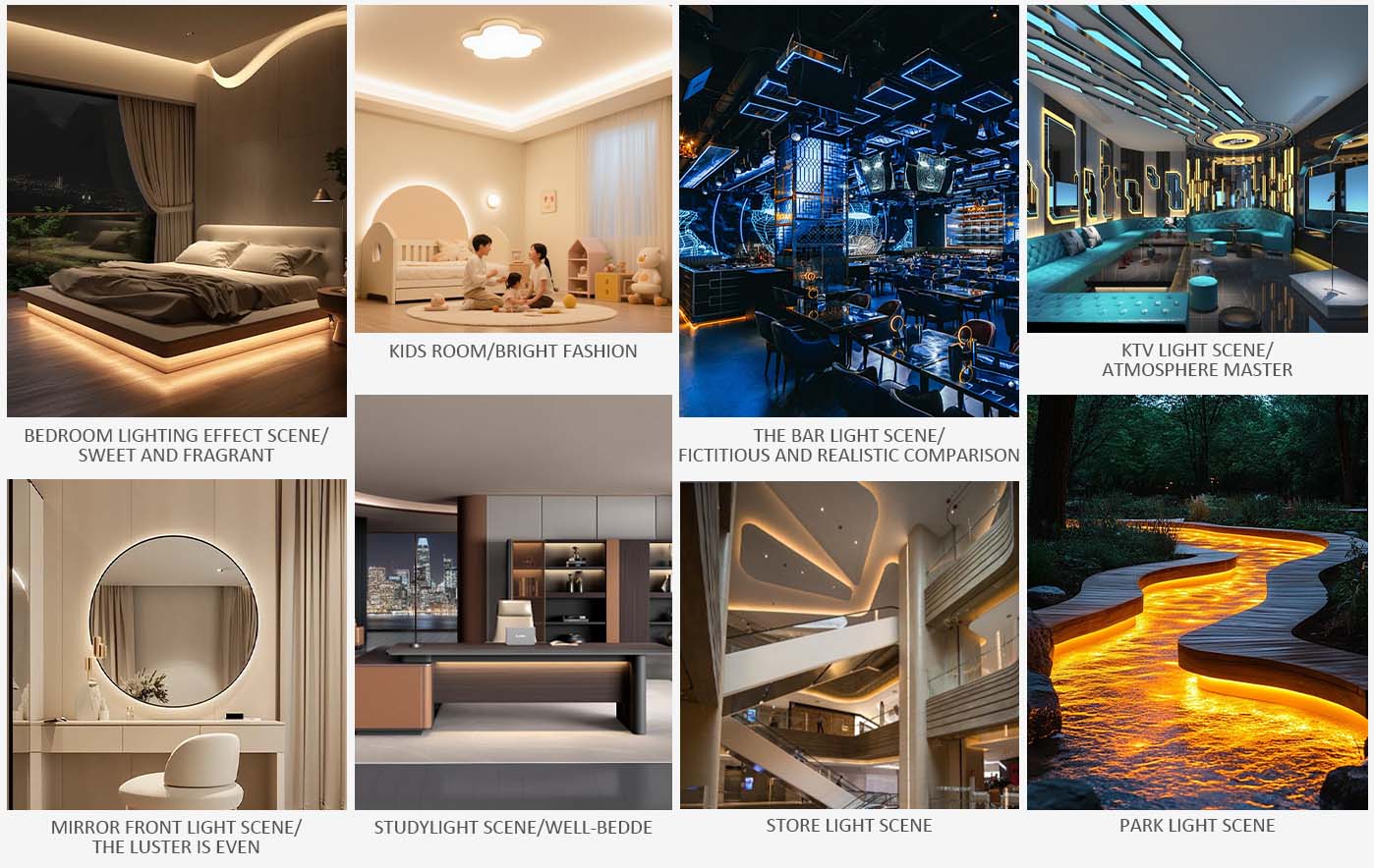 IP68 Waterproof RGB Strip For Garden Lighting