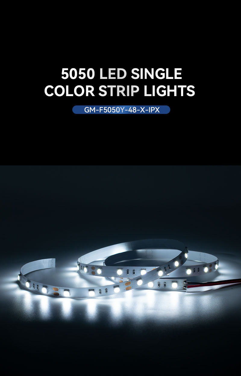 5050 Single Color LED Strip