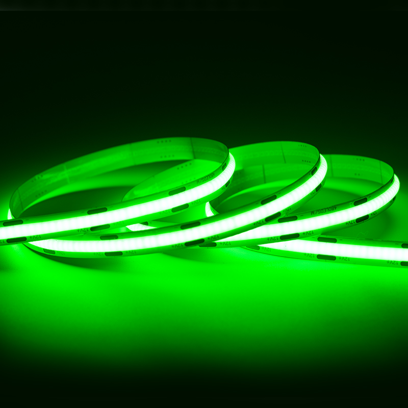 Green single-color COB LED light strip