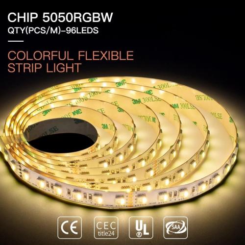 Custom Four Colors Flexible LED Strip Light 60 LEDs per Meter